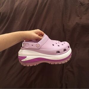 Crocs Megacrush Platform Clogs Pink